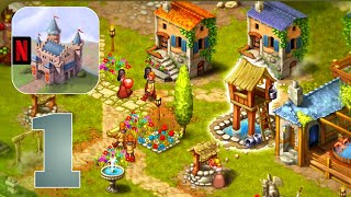 Townsmen  A Kingdom Rebuilt  Gameplay Walkthrough  Kamal Gameplay  Part 1 Android iOS [upl. by Coonan640]