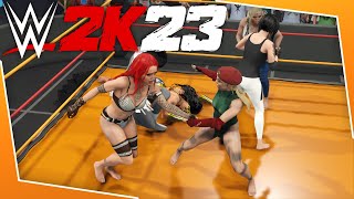 Heroines Plus A Villain  WWE 2K23 Turkey Day Special 2024 [upl. by Pry]