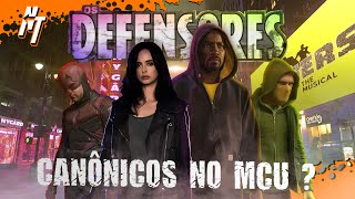 As séries da Netflix dos Defensores são canônicas ao MCU  Demolidor Jessica Jones Luke Cage [upl. by Novyert]