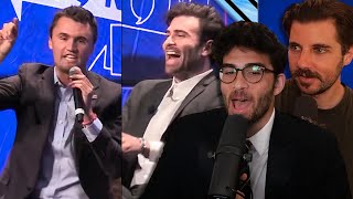 Conservatives are CRYING Over Hasan Debating Charlie Kirk  Hasanabi reacts to Millionaire Mentor [upl. by Pirri772]