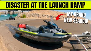 MY BRAND NEW SEADOO EXPLORER PRO 230 GETS WRECKED [upl. by Acisset]