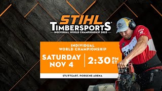 STIHL TIMBERSPORTS® 2023 Individual World Championship [upl. by Novahs44]