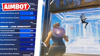 NEW BEST Fortnite Controller Settings  Sensitivity for Chapter 5 PS4XboxPC [upl. by Anica]