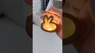 Hear dream light 🐇 Lighting box craft diy diycrafts shorts cute [upl. by Kelam]