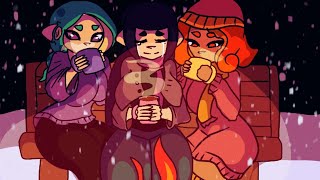 Never be alone on ChristmasClymene Splatoon 3 Comic DubSideTealStories [upl. by Aveer]