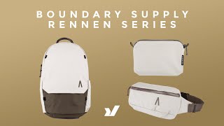 The Boundary Supply Rennen Series  3 Enhanced Classic Styles With Recycled Materials [upl. by Deloris]