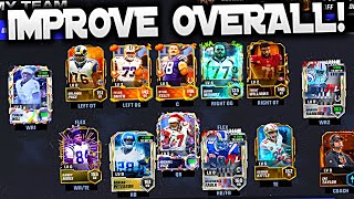 BEST METHOD TO IMPROVE YOUR OVERALL IN MADDEN MOBILE 24  Madden Mobile 24 [upl. by Cirone564]