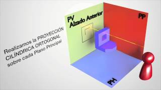 Dibujo Técnico Introducción al Sistema Diédrico [upl. by Tab871]