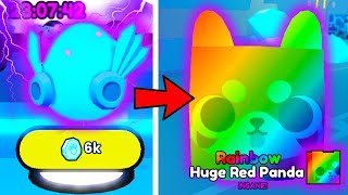 OP CHARGED Eggs Got Me  Huge Pets Pet Simulator 99 [upl. by Remos]