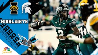 Iowa Hawkeyes vs Michigan State Spartans  COLLEGE FOOTBALL HIGHLIGHTS  101924  NBC Sports [upl. by Su]