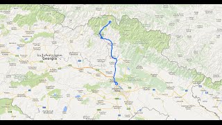 Road trip Georgia 2015 Kazbeg  Stepantsminda to Tbilisi S3 [upl. by Fischer]