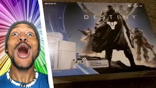 SUBSCRIBER GIFT WHITE PS4 DESTINY BUNDLE UNBOXING [upl. by Dirrej507]