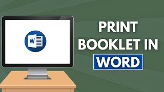 How to Print Booklet in Word Full Guide [upl. by Aleuname]