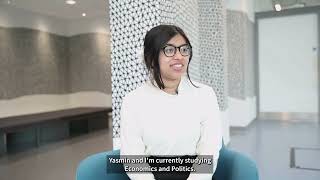 Why Yasmin choose to study Economics and Politics at Queen Mary University of London [upl. by Akilak]