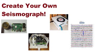 Create Your Own SeismographEarthquake Detector [upl. by Admama]