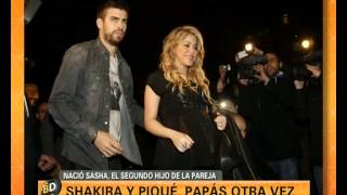 Nació el segundo hijo de Shakira y Piqué  Telefe Noticias [upl. by Tybi]