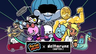 Rhythm Heaven Custom Remix Collab DELTARUNE Chapter 2 Medley  Electric Boogaloo [upl. by Laddie649]