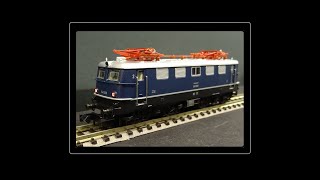 Minitrix N 16146 DB E41 DCC sound [upl. by Hayott906]