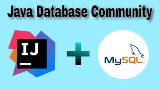 How to connect MYSQL Database and Java IntelliJ IDEA  Java Database Connectivity  JDBC tutorial [upl. by Ariik412]