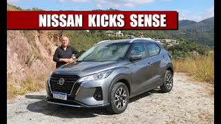 Nissan Kicks Sense 16 CVT 2022  TESTE do Camanzi [upl. by Imailiv]