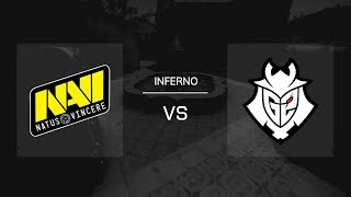 Inferno  Natus Vincere vs G2 Esports  IEM Katowice 2019 Legends Stage  Runde 1 [upl. by Revolc241]