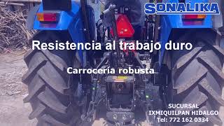 ENTREGA DE TRACTOR SONALIKA 90 HP 4X4 EN SAN ANDRES IXMIQUILPAN [upl. by Airetak]