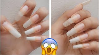 How to grow LONG amp STRONG nails long nail care routine  Basic Nail Art Tutorial [upl. by Sikata]