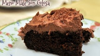 TORTA AL CACAO CON CREMA DI RICOTTA E CIOCCOLATO [upl. by Sissy40]