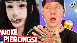 WOKE PIERCINGS HAVE GONE TOO FAR  New TikTok Piercing Fails 33  Roly [upl. by Adyaj]