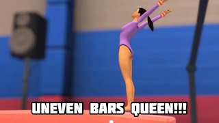 Made up Uneven Bars routine [upl. by Vinaya]