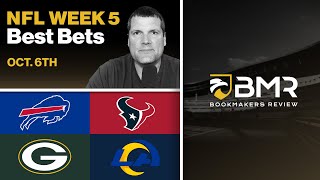 NFL Picks  Week 5 Analysis by Donnie RightSide Oct 6th [upl. by Ytsirhc920]