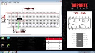 Simulando Compuertas lógicas  AND  OR  NOT  NAND  NOR  XOR [upl. by Tobye]
