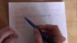 Mathematik  Quadratische Ungleichung [upl. by Koffler]