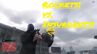 Rockets vs Insurgents Custom Last Team Standing GTA Online [upl. by Anined576]