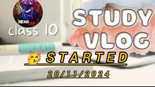 🛑LIVE STUDY AS 10th Grader🥳  study vlog with 4 hours Productivity💯 study vlog [upl. by Atahs463]