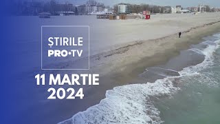 Știrile PRO TV  11 Martie 2024 [upl. by Idnek879]