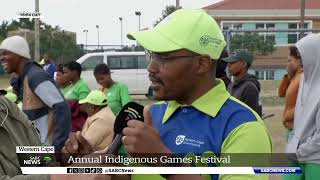 Western Cape  Indigenous Games Festival continue Mariska Botha reports [upl. by Mayrim]