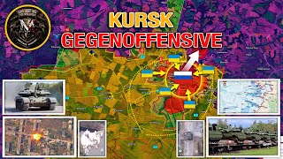 Russen überqueren den Dniepr in Kherson  Gegenoffensiven in Kursk Frontbericht 07092024 [upl. by Ahsilyt]