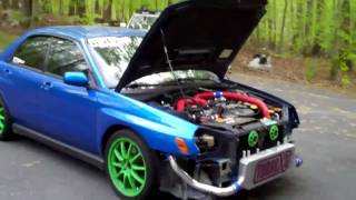 Built 25L WRX  FMIC Test [upl. by Llerryt]