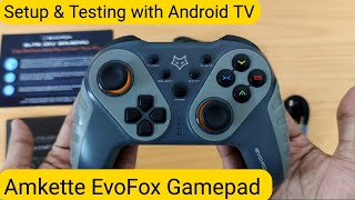 Gaming pad with Vibrations for Laptop PC Android TV Amkette Gaming Pad Setup and Testing🔥🔥 [upl. by Willamina]