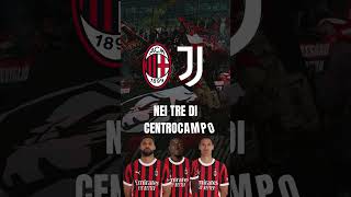 VERSO MILANJUVENTUS FONSECA SORPRENDE E CAMBIA ANCORA  acmilaninside acmilan ❤️🖤 [upl. by Yelekreb852]