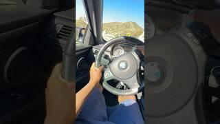 Straight pipe E92 M3 shorts bmw pov ￼ [upl. by Ahsitahs]