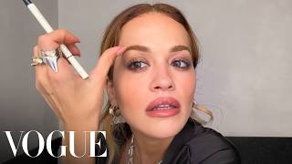 Rita Oras 37Step “Stay Young Forever” Skin Care and Makeup Routine  Beauty Secrets  Vogue [upl. by Srednas]