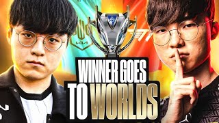 T1 VS DK WINNER GOES TO WORLDS  LCK SUMMER 2024 GAUNTLET  CAEDREL [upl. by Mcnair]