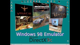 Windows 98 retro game Emulator part 2 [upl. by Bonis]