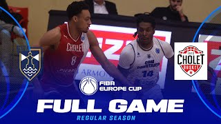 CSM Constanta v Cholet Basket  Full Basketball Game  FIBA Europe Cup 202425 [upl. by Nilauqcaj]