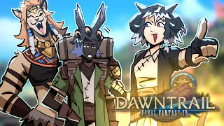 FULL DAWNTRAIL MSQ REACTIONS SUPERCUT  woops FFXIV Highlights 39 [upl. by Chavey]