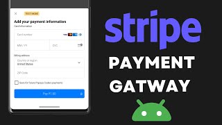 stripe payment gateway android [upl. by Rafa948]