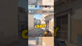 🤯🔥 INSANE 1v5 CLUTCH on DUST II cs2 clutch gaming awp crazy [upl. by Cower]