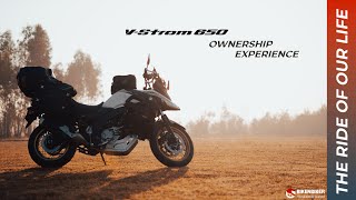 Suzuki V Strom 650 Ownership Experience  The Ride of Our Life  Bikenbiker [upl. by Oiram]